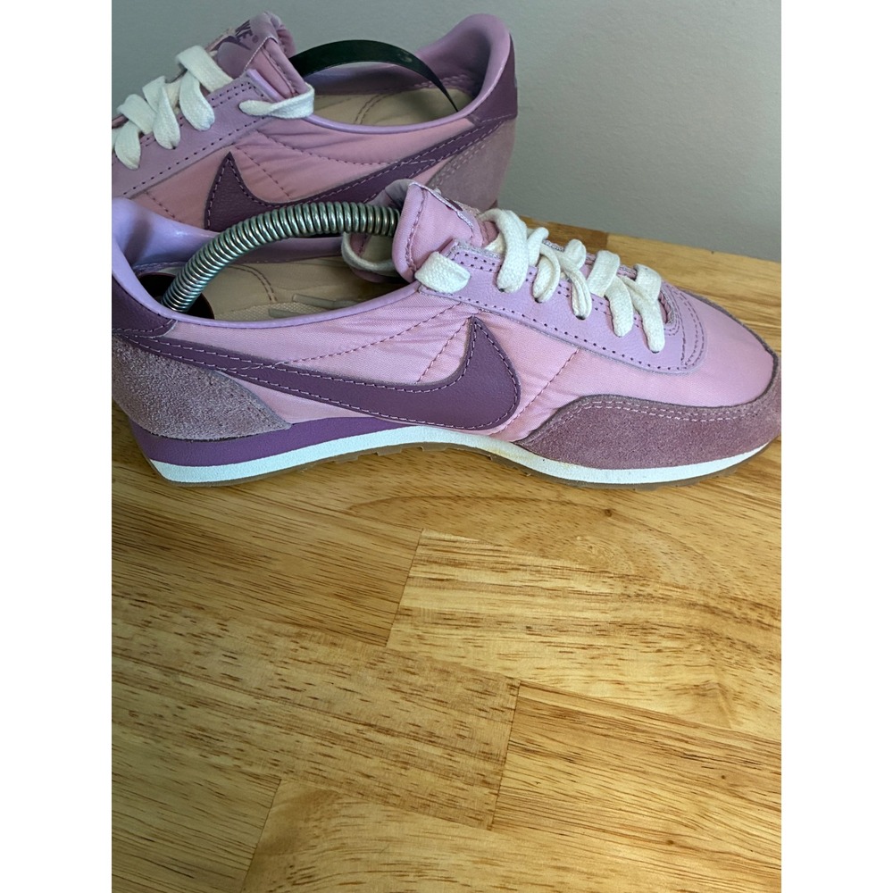 Vintage Nike Waffle Trainer Pink Purple Sneakers 830507PD Womens Size 7 rare - Picture 6 of 16